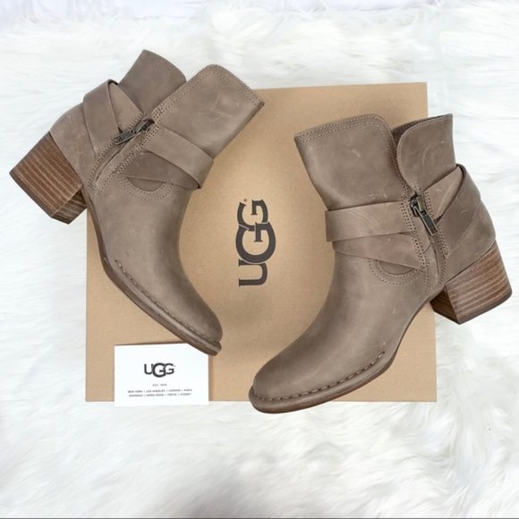 ugg elysian tie ankle boot